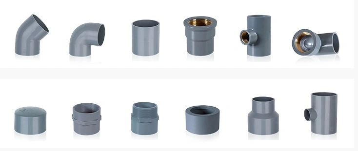 Best Price Pipe Fitting Plastic UPVC Thread Reducing Tee with DIN Standard