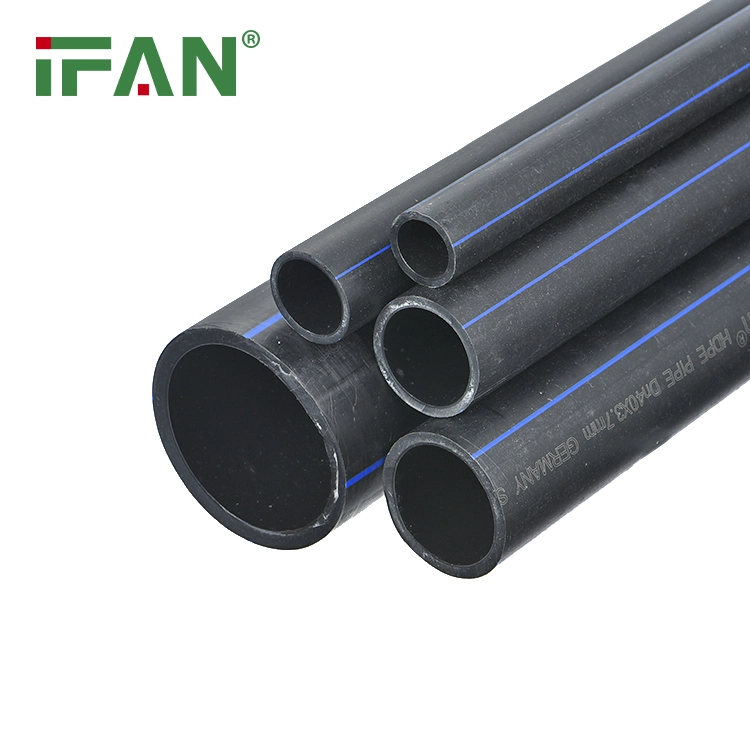 Ifan Factory Supply Plastic Tube HDPE PE Drainage Pipe