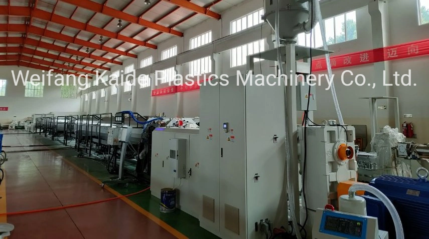 Plastic HDPE PE PP PPR PVC Water Supply Drainage Electric Conduit Pipe Extrusion Production Making Machine