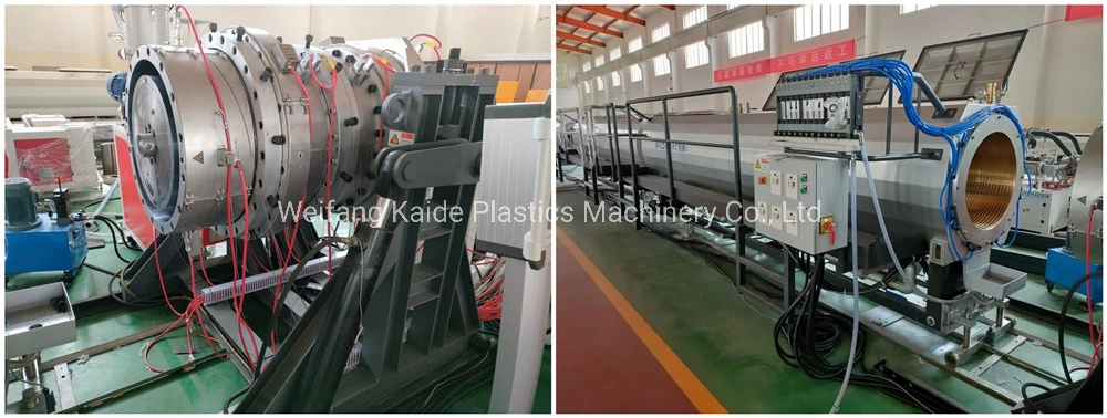 Plastic HDPE PE PP PPR PVC Water Supply Drainage Electric Conduit Pipe Extrusion Production Making Machine