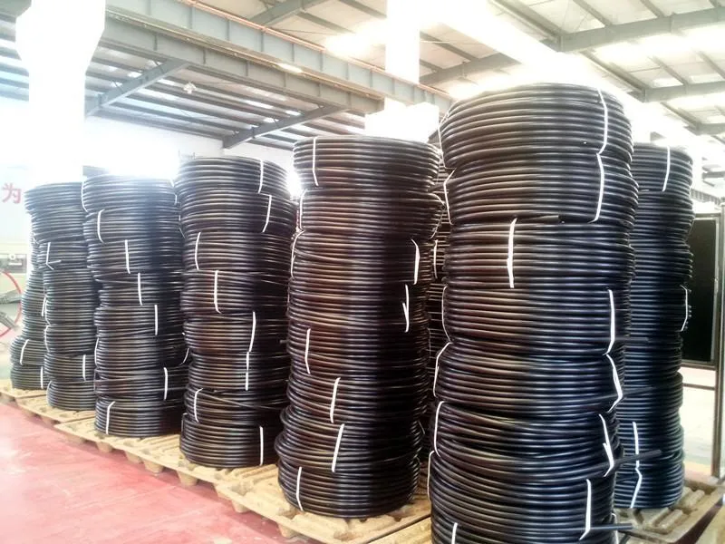 China Supplier Black HDPE Roll Water Supplying Pipe