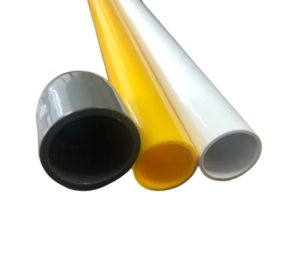 Taille du tuyau de drainage en PVC coloré de 10 pouces de 180 mm de diamètre