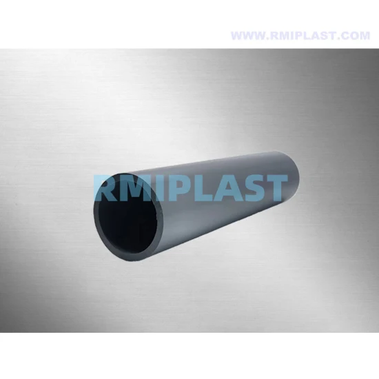 Tuyau CPVC de DIN PN16 400mm Tuyaux de soudage à emboîtement en plastique Tube gris foncé pour système d'eau