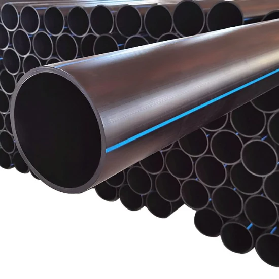 100% Polyéthylène HDPE Pipe Matériel vierge de l'eau PE Tuyau en plastique SDR17 HDPE Roll Pipe